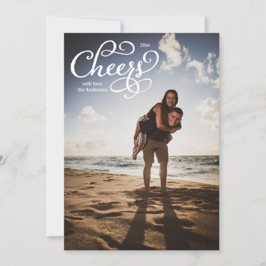 応援スエレガントクリプトのフォトカード サンキューカード (正面)