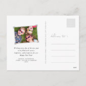 応援スカラフルターズ2025年カレンダー新年写真 シーズンポストカード (裏面)