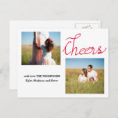 応援スモダンクリプトTwo Holiday写真 シーズンポストカード (正面/裏面)