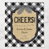 応援ス素朴ファロープレイドホリデイ ワインラベル (シングルラベル)