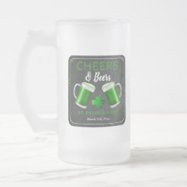 応援ズアンドビールズサントパトリックスデイパーティー フロストグラスビールジョッキ