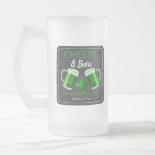 応援ズアンドビールズサントパトリックスデイパーティー フロストグラスビールジョッキ