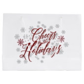 応援ズトゥホリデーズエレガントホリデイ抱き枕 ラージペーパーバッグ (裏面)