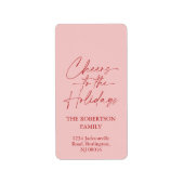 応援ズトゥホリデーズフェスティバル ラベル (正面)