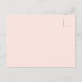 応援ズトゥラブワインブライダルシャワー インビテーションポストカード (裏面)