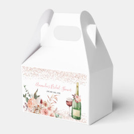 応援ズトゥラブ赤面ピンクブライダルシャワー フェイバーボックス