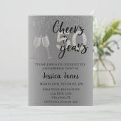 応援ズ50年シルバーシャンパングリッター 招待状 (スタンド正面)