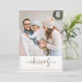 応援ズ・トゥ・ザ・ニューイヤー・ホリデー・フォトカード シーズンカード (スタンド正面)