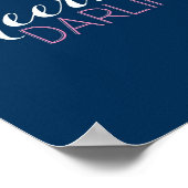 応援ダーリングバーカートアート ポスター (角)