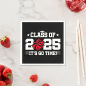 応援チアリーダー2025年上級卒業クラス スタンダードカクテルナプキン (インサイチュ)