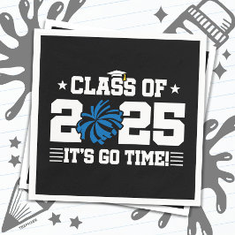 応援チアリーダー2025年上級卒業クラス スタンダードカクテルナプキン