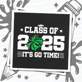 応援チアリーダー2025年上級卒業クラス スタンダードカクテルナプキン