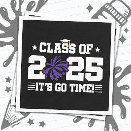 応援チアリーダー2025年上級卒業クラス スタンダードカクテルナプキン