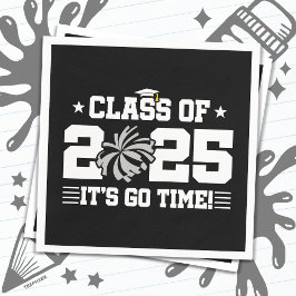 応援チアリーダー2025年上級卒業クラス スタンダードカクテルナプキン