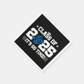 応援チアリーダー2025年上級卒業クラス スタンダードカクテルナプキン (角)