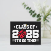 応援チアリーダー2025年上級卒業クラス ポストカード (スタンド正面)