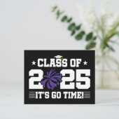 応援チアリーダー2025年上級卒業クラス ポストカード (スタンド正面)