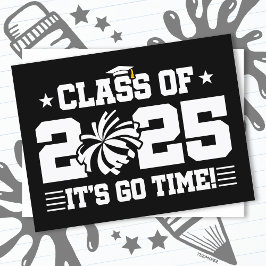 応援チアリーダー2025年上級卒業クラス ポストカード