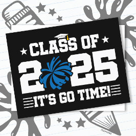 応援チアリーダー2025年上級卒業クラス ポストカード