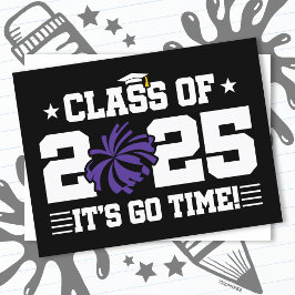 応援チアリーダー2025年上級卒業クラス ポストカード