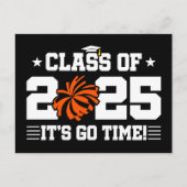 応援チアリーダー2025年上級卒業クラス ポストカード (正面)