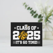 応援チアリーダー2025年上級卒業クラス ポストカード (スタンド正面)