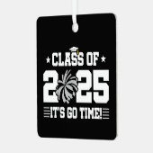 応援チアリーダー2025年上級卒業クラス メタルオーナメント (正面左)