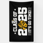 応援チアリーダー2025年上級卒業クラス 横断幕 (縦)