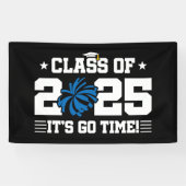 応援チアリーダー2025年上級卒業クラス 横断幕 (横)