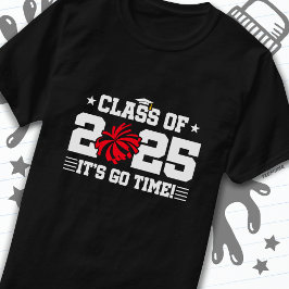 応援チアリーダー2025年上級卒業クラス Tシャツ