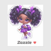 応援チームメンバー – パープル シール (シート)