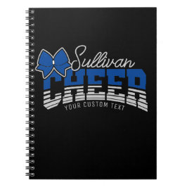 応援チームADD NAME学校アスリートチアリーダー ノートブック