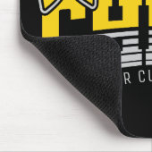 応援チームADD NAME学校アスリートチアリーダー マウスパッド (コーナー)