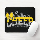 応援チームADD NAME学校アスリートチアリーダー マウスパッド (マウス)