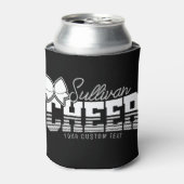 応援チームADD NAME学校アスリートチアリーダー 缶クーラー (缶正面)