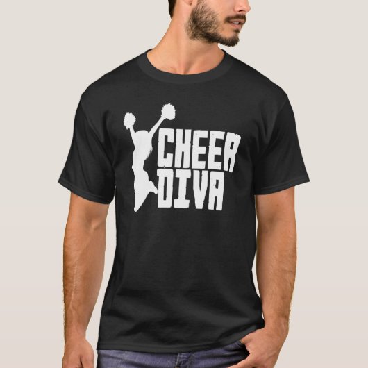 応援ディーバチアリーティングチアリーダー Tシャツ (正面)