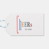 応援トゥーユーメリークリスマスホリデー ギフトタグ (裏面横)