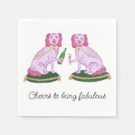 応援ナプキンズチンシノワール スタンダードカクテルナプキン