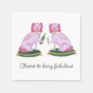 応援ナプキンズチンシノワール スタンダードカクテルナプキン