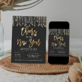 応援ニューイヤーズパーティの招待状 招待状