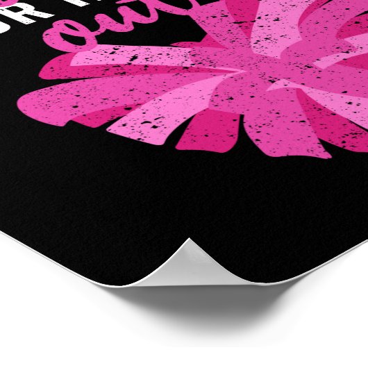 応援ハートアウトチアリーティングチアリーダー ポスター (角)