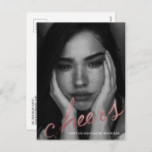 応援バラ金ゴールド休日 シーズンポストカード (正面/裏面)