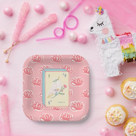 応援バードバム麻雀紙プレート ペーパープレート (パーティー)