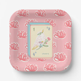 応援バードバム麻雀紙プレート ペーパープレート