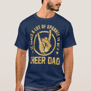 応援パパになるにはかなりの輝きが必要だ Tシャツ