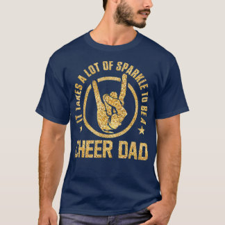 応援パパになるにはかなりの輝きが必要だ Tシャツ