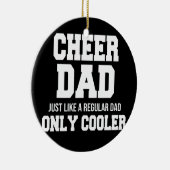 応援パパは普通のパパと同じ セラミックオーナメント (右)