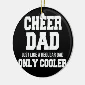 応援パパは普通のパパと同じ セラミックオーナメント (左)