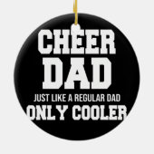 応援パパは普通のパパと同じ セラミックオーナメント (裏面)