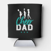 応援パパ誇りを持ったチアリーダー娘の父 缶クーラー (正面)